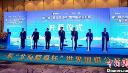 世界围棋公开赛在广西北海开幕 名将汇聚