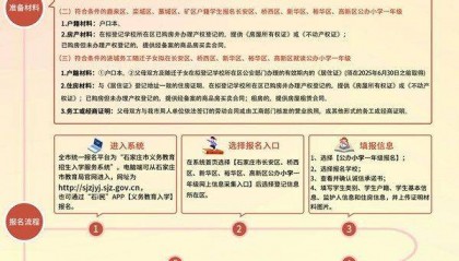 石家庄：小学今起报名，教育局发布最新提示