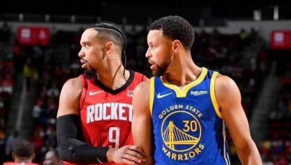 NBA季后赛 勇士VS火箭 G3