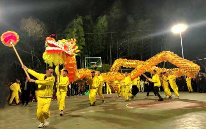 宣城郎溪：“老龙”劲舞迎新春