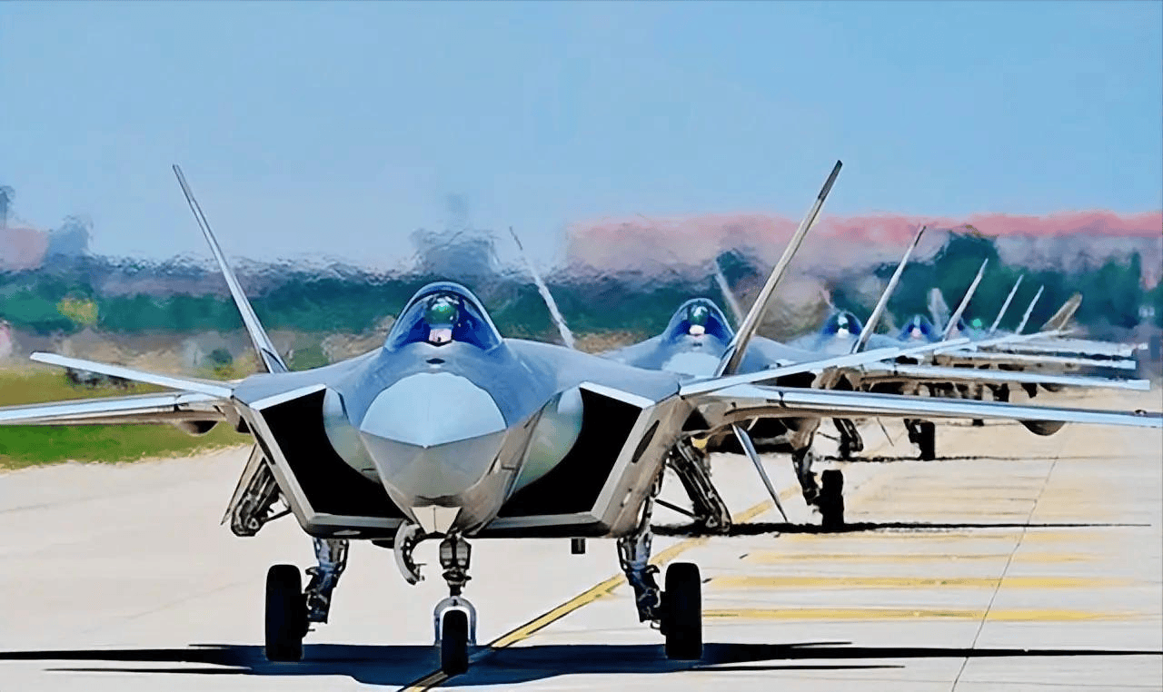一支新的歼-20旅部署在海南岛，交付数量超美军2倍，彻底碾压F-35